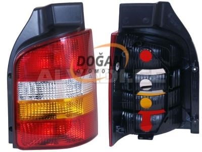 Volkswagen Transporter T5 Arka Stop Sarı-Beyaz Sağ DOGAN-