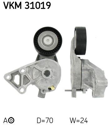 Volkswagen Transporter T5 Alternatör Gergi Rulmanı SKF