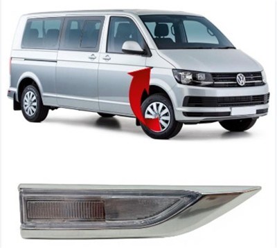 Volkswagen Transporter T7 Çamurluk Sinyali Krom Sağ Ampullü Duylu GKL