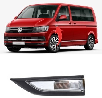 Volkswagen Transporter T7 Çamurluk Sinyali Siyah Sol Ampullü Duylu GKL