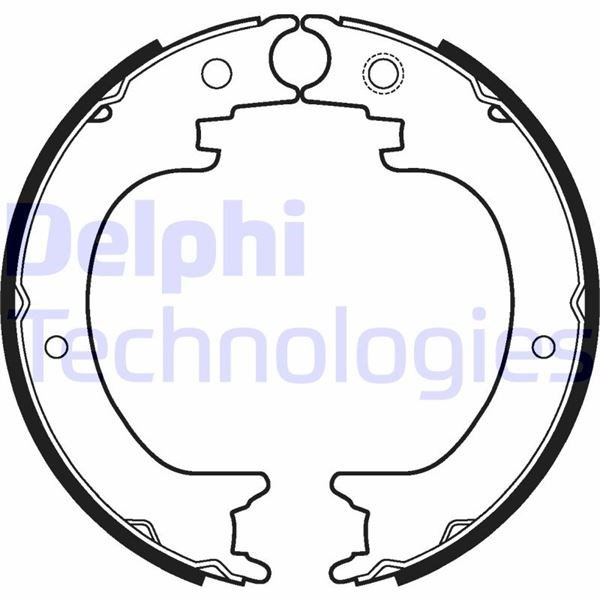 Subaru Tribeca Arka Fren Pabucu DELPHI