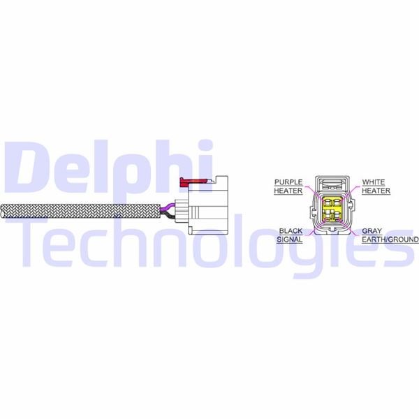Mazda Tribute Oksijen Sensörü DELPHI