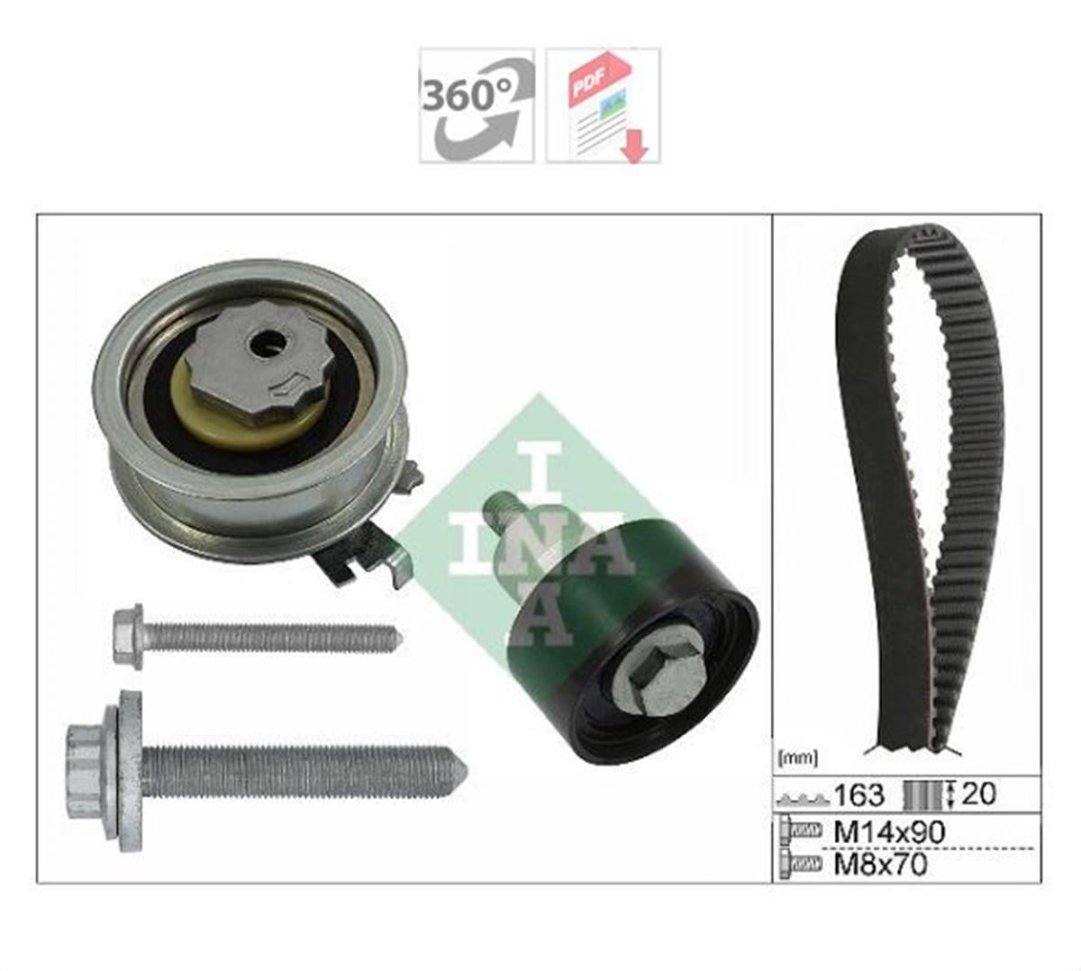 Trıger Seti-1,0/1,2/1,4 Tsı Vw Polo 15-18  Audi A3 13-16  Skoda Fabıa 15- Cyvd-C