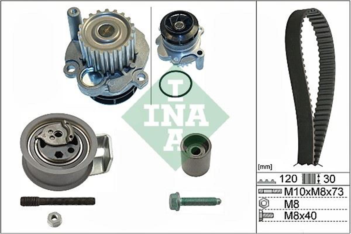 Trıger Setı + Su Pompası  Vw Polo 01-05  Ibıza 02-09  Skoda Fabıa 00-08 Atd-Amf