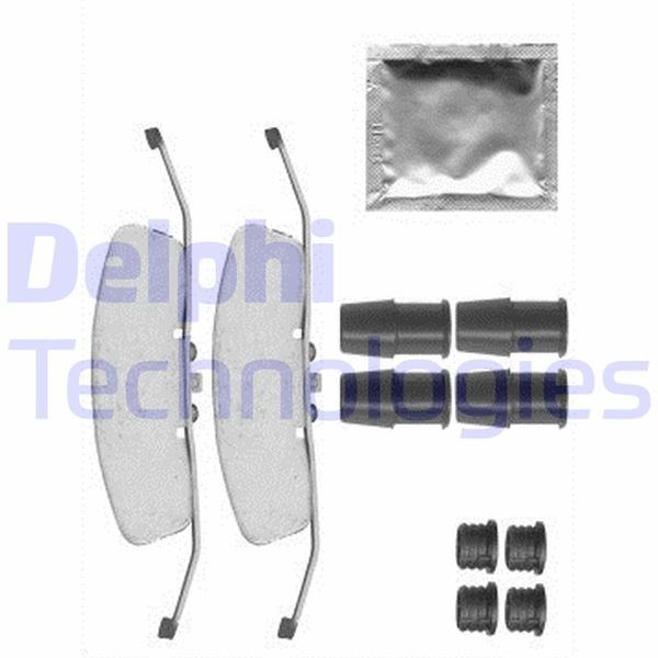 Audi TT / VW Golf / Scirocco Ön Fren Balata Montaj Takımı DELPHI