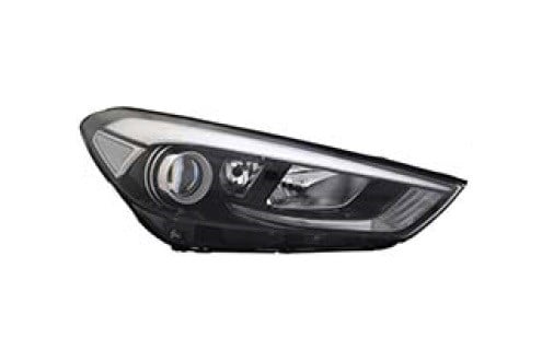 Hyundai Tucson Ön Far Elektrik Motorlu Gündüz LED'li Statik Köşe Sağ 2014- TYC