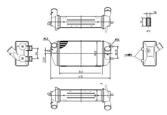 Hyundai Tucson Intercooler 1.6 T-GDI RADISEN