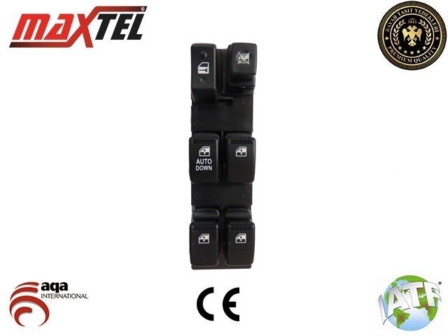 Hyundai Tucson Kia Sportage Cam Kaldırma Anahtarı Sol 14 Pin MAXTEL