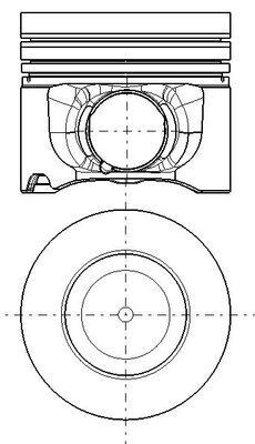 Motor Piston Komple MAHLE