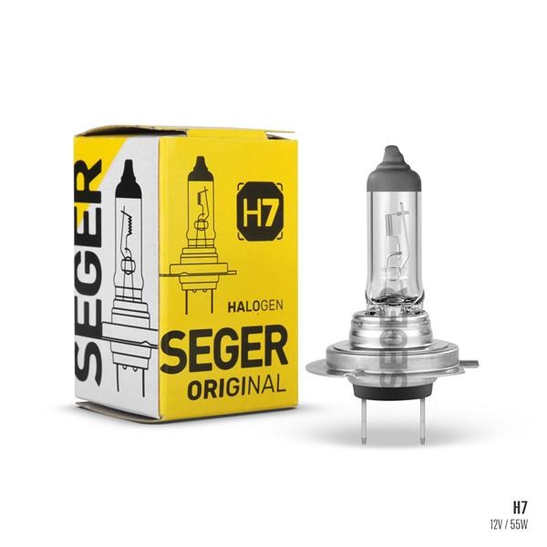 Ampul H7 12V 55W PX26D Standart Yenileme 3.500K Standart Işık SEGER