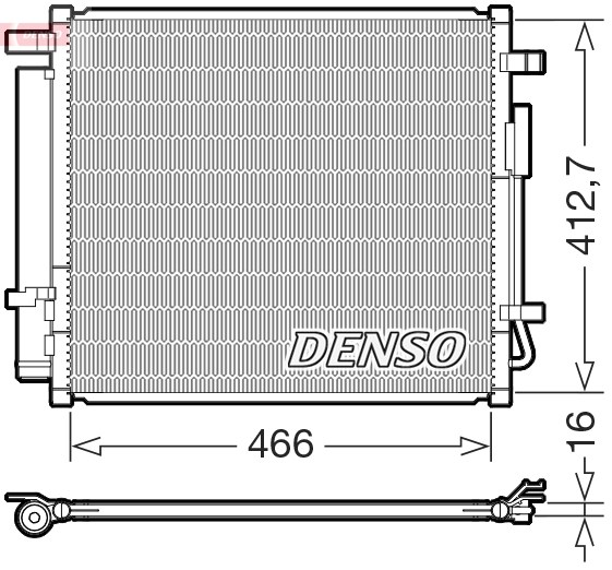 Klima Radyatörü Kondenser DENSO