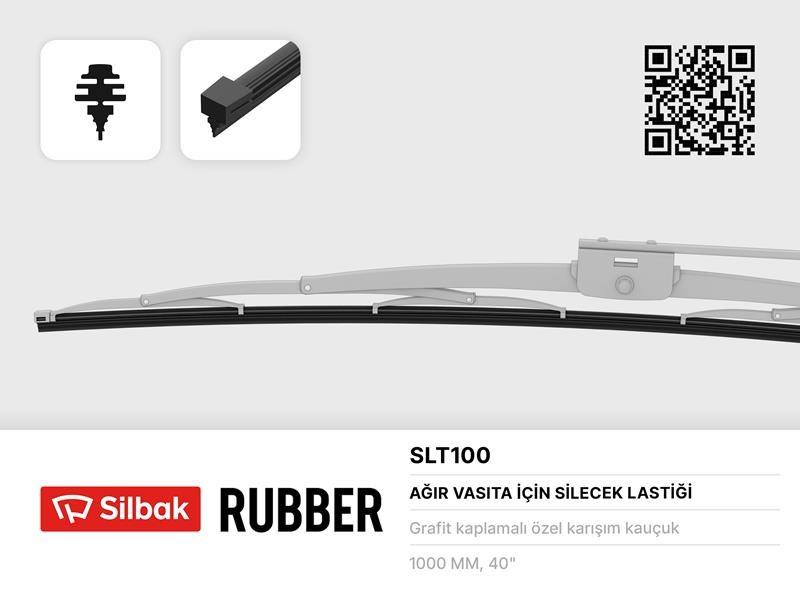 Otobüs Tipi Silecek Lastiği 1000mm SILBAK
