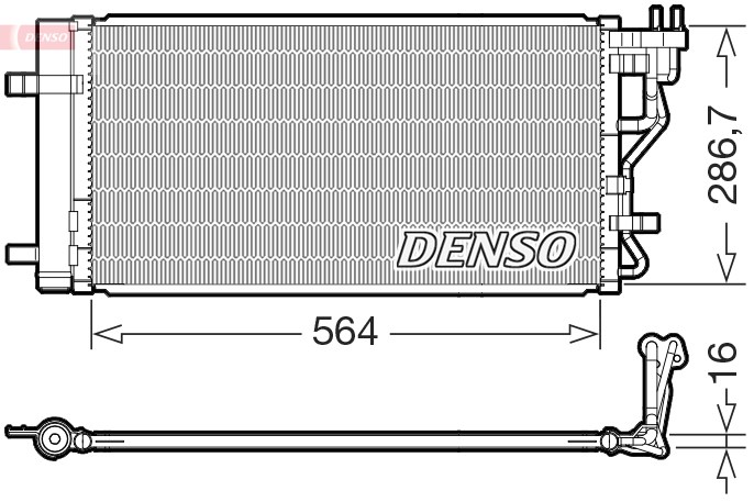 Klima Radyatörü DENSO
