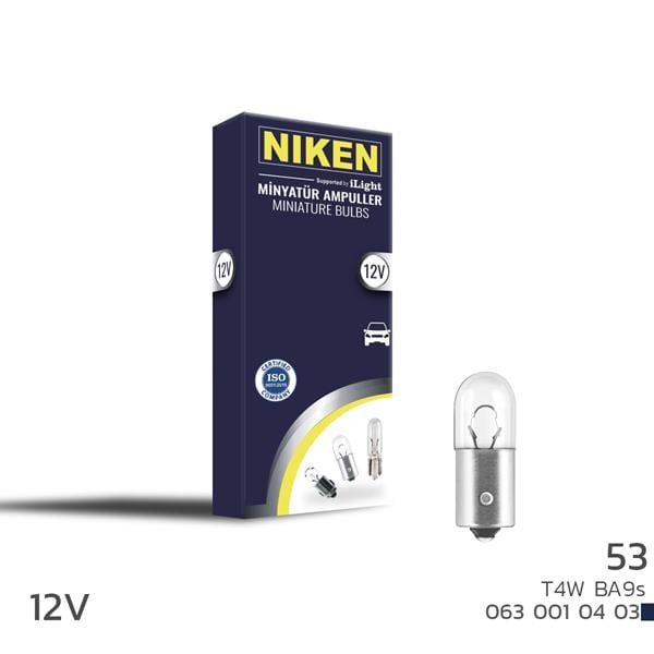 Minyatür Ampul T8.5 4W BA9s 12V NIKEN