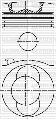 KHD BF 4 L 913 Piston Segman Q102.5mm 050 YENMAK