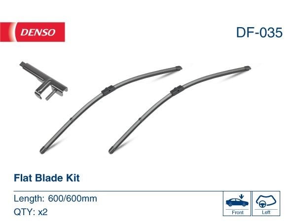 Ön Silecek Süpürgesi Flatblade DENSO