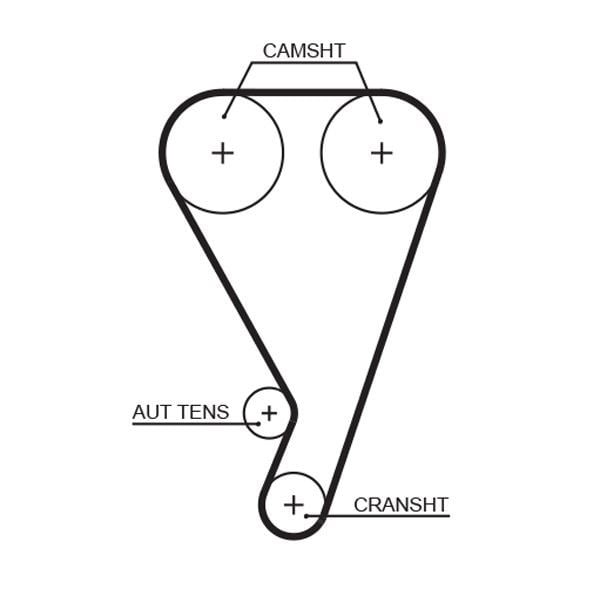 Triger Kayışı 137X25.4 GATES