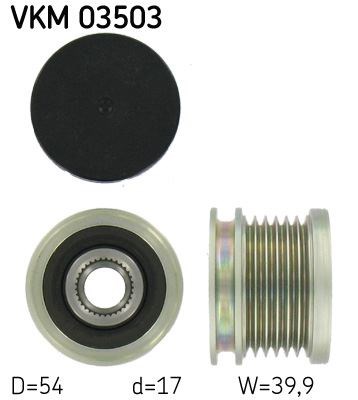 Alternatör Kasnağı Rulmanı SKF