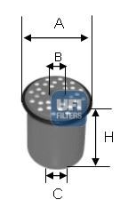 Yakıt Filtresi UFI
