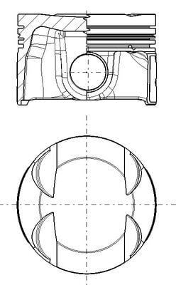 Motor Piston Komple MAHLE