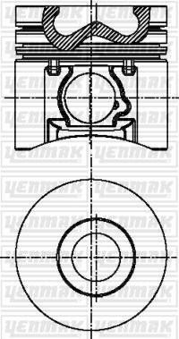 KHD F2 L 1011 Piston Segman Q91.5mm 050 YENMAK