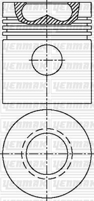 Zetor 5201 Piston Segman Q102.0MM STD YENMAK