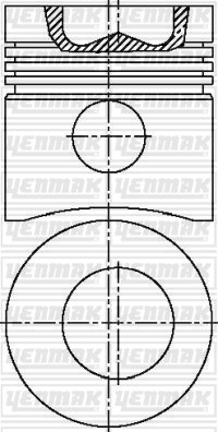 Steyr Traktör 768 WD 308.40/41/45 540/A.545/A.548 Piston Segman Q100.0MM STD YENMAK