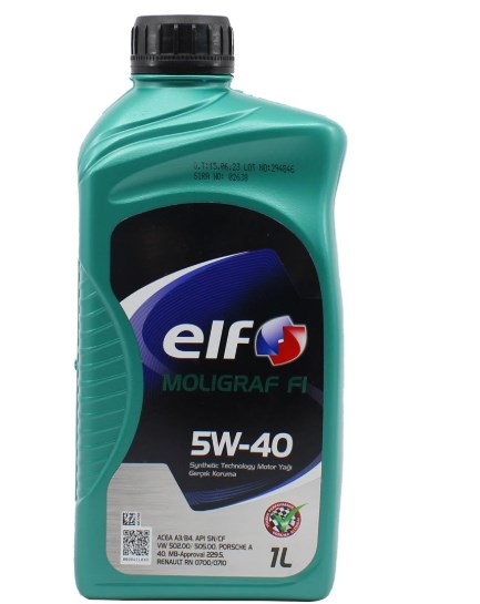 Motor Yağı Moligraf F1 10W40 1 Litre ELF