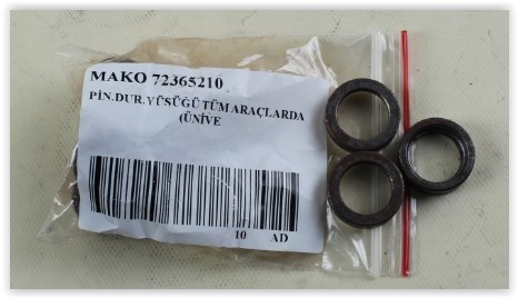 Tüm Araçlar Pinyon Durdurma Yüzüğü Üniversal MAKO