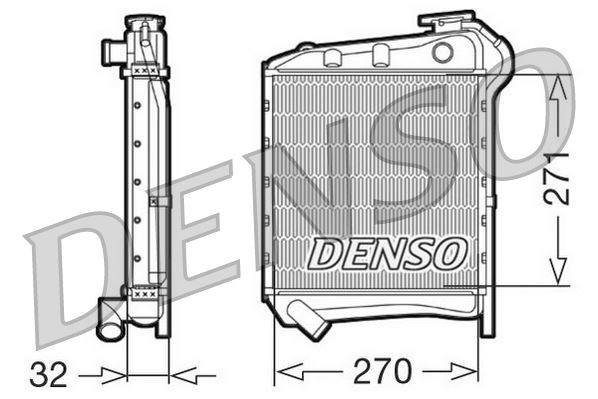 Motor Su Radyatörü DENSO