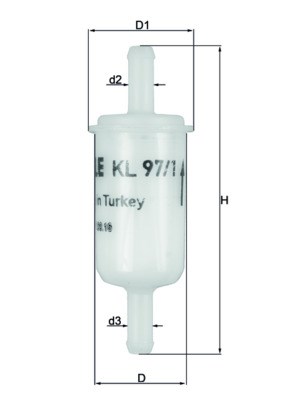 Yakıt Filtresi MAHLE