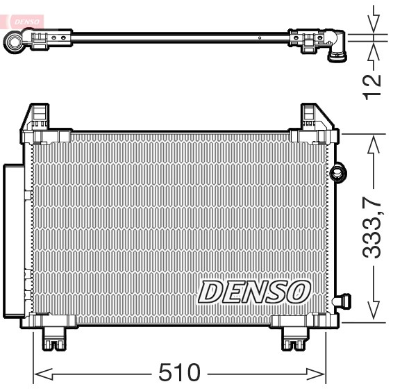 Klima Radyatörü Kondenser DENSO