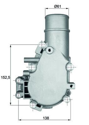 Termostat MAHLE