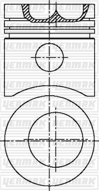 John Deere 153.310/510 Piston Segman Q98.0mm STD YENMAK
