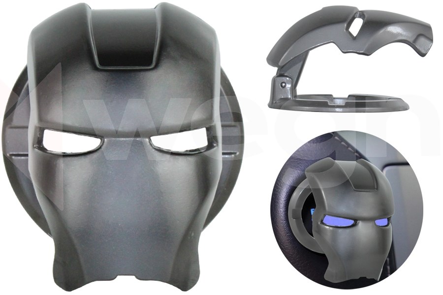 Iron Man Start Stop Koruyucu Kapak Füme WEGNA