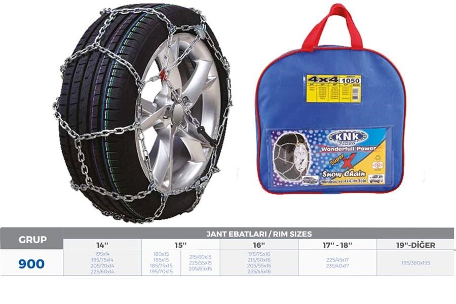 Patinaj Zinciri 4x4 Jeep Minibüs Hafif Ticari Araç KNK