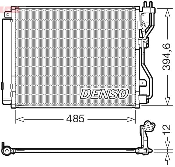 Klima Radyatörü Kondenser DENSO