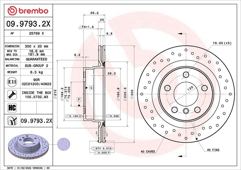 Fren Diski BREMBO