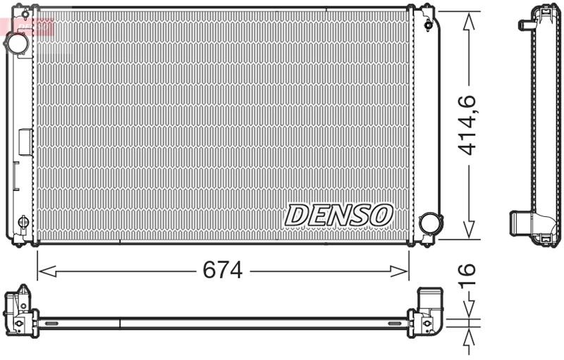 Motor Su Radyatörü DENSO