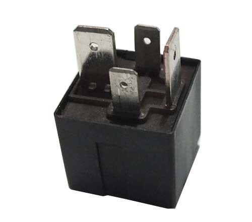 Mini Röle 12V 50 Amper 4 Fişli Siyah MTA