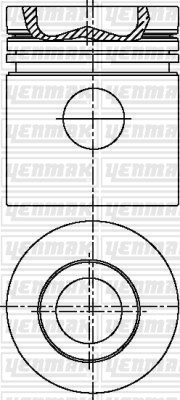 John Deere 6404 D Piston Segman Q107.95mm STD YENMAK