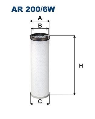 Atlas AB 05 Hava İç Eleman Filtresi FILTRON