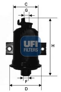 Yakıt Filtresi UFI