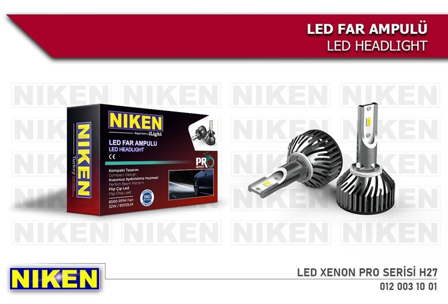 Ampül LED Xenon Pro Serisi H27 NIKEN