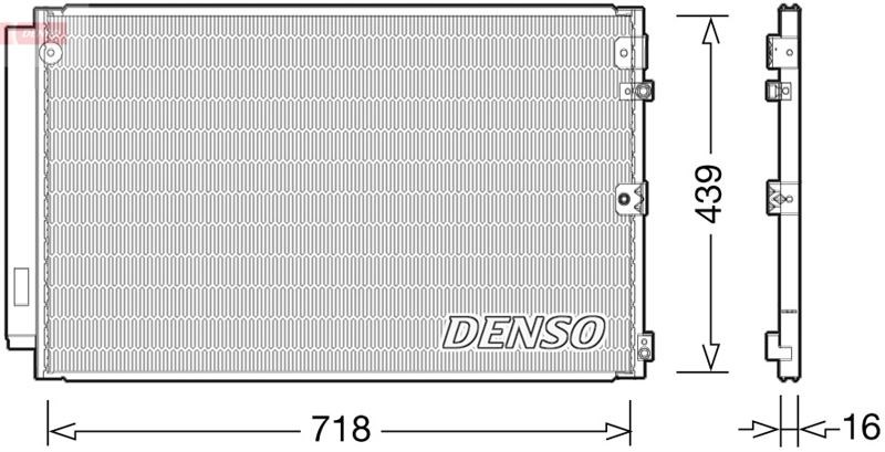 Lexus LS Klima Radyatörü Kondenseri DENSO