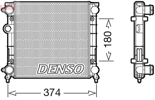 Motor Su Radyatörü DENSO