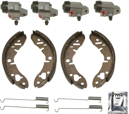 Austin Mini Reliant Kitten Ön Arka Aks Pabuçlu Balata Seti TRW