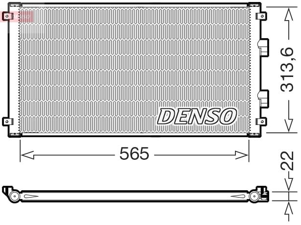 Klima Radyatörü DENSO