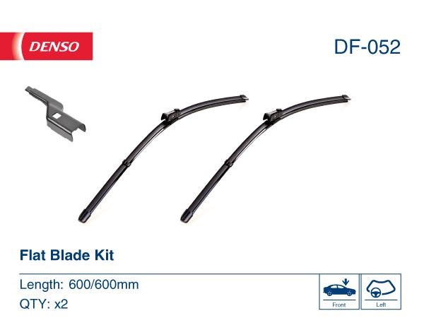 Ön Silecek Süpürgesi Flatblade DENSO