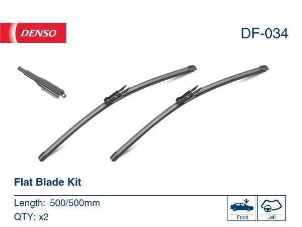 Ön Silecek Süpürgesi Flatblade DENSO